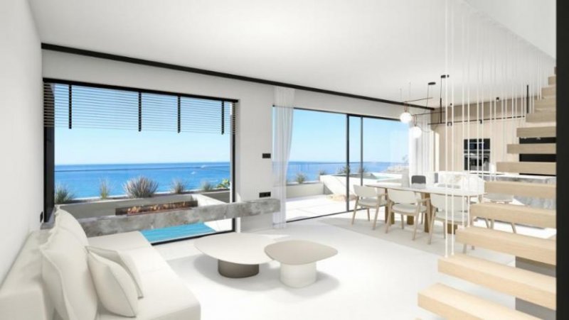 Rethymno Kreta, Rethymno: Neubau-Projekt! Luxus-Apartment in einem Komplex mit Meerblick zu verkaufen Wohnung kaufen